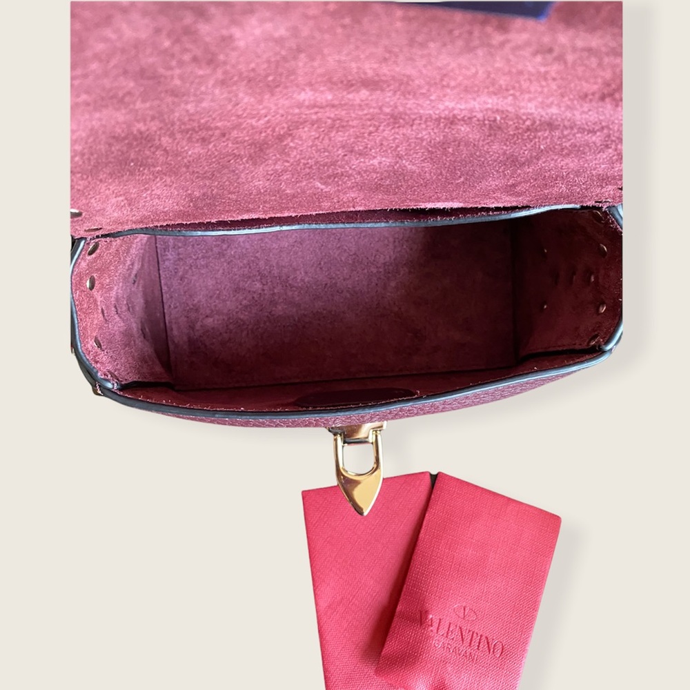 NWT Valentino Mini Rockstud Leather Crossbody Bag - Picture 11 of 12